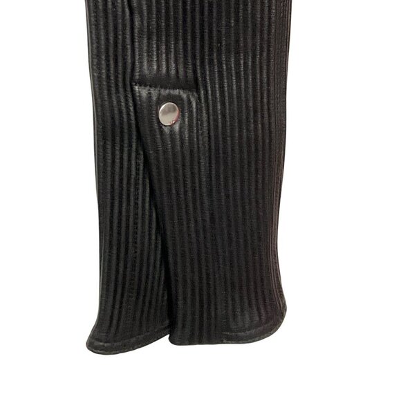 RTA Maelee Leather Pants in Black Small New Womens Split Cuff Trousers - Picture 6 of 16